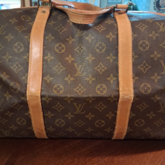 Louis Vuitton Monogram 60 Keepall Travel Bag Brown - Picture 13 of 16